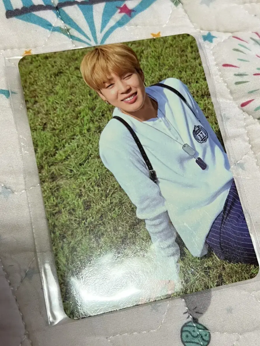 BTS JIMIN jimin 2017 Season's Greetings Photocard