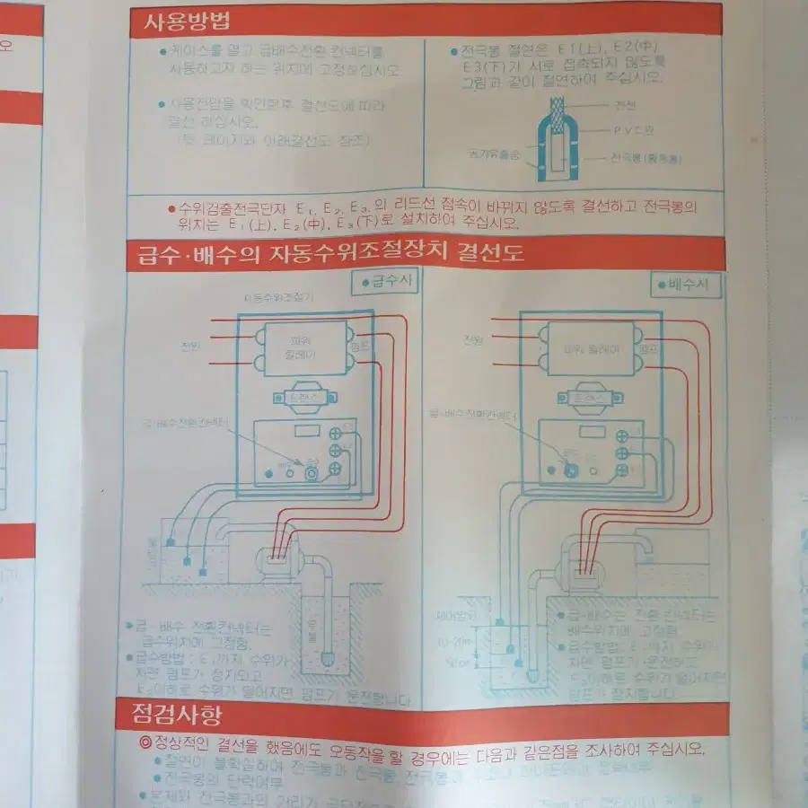 한일 수위조절기 구형 새제품