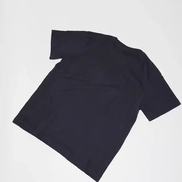 BEAMS Logo Half T-shirts Navy