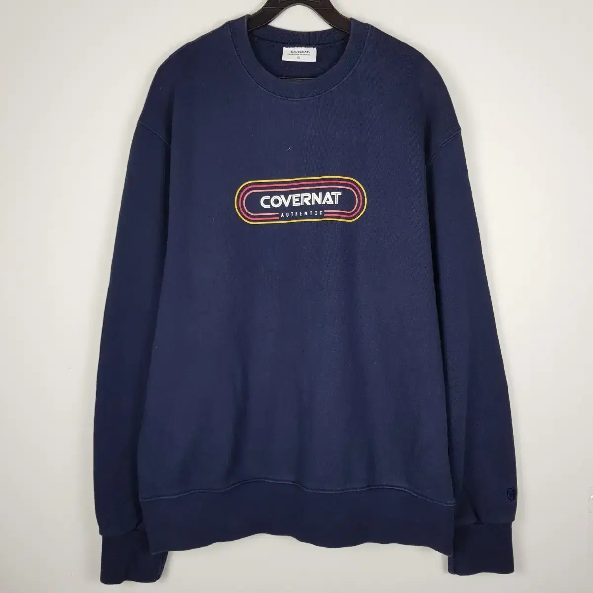 L Covernat Navy Man-to-Man