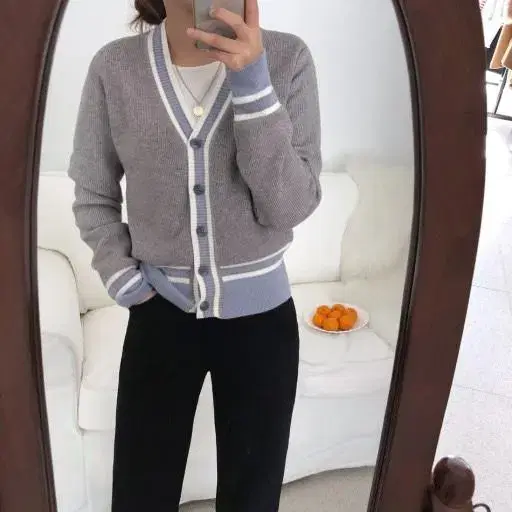 Women's Colorblocked Cardigan