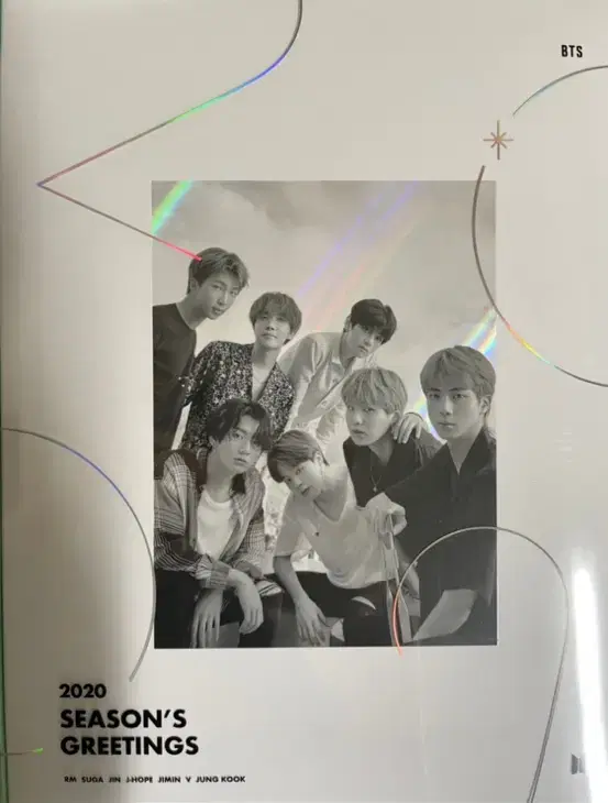 (sold through this month) jimin full set 2020 season's greetings BTS