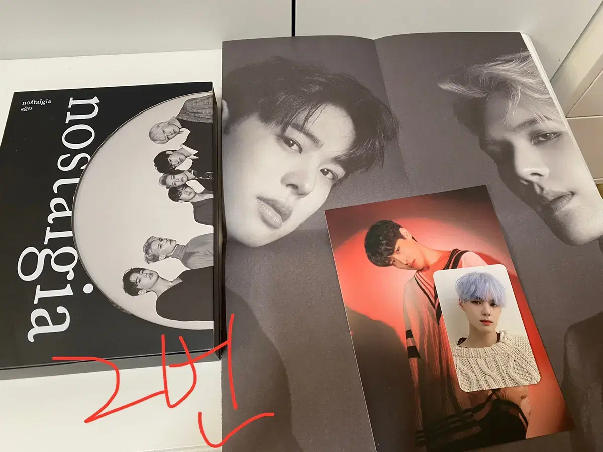 VICTION Nostalgic Night album full set Folding poster+postcard+photocard