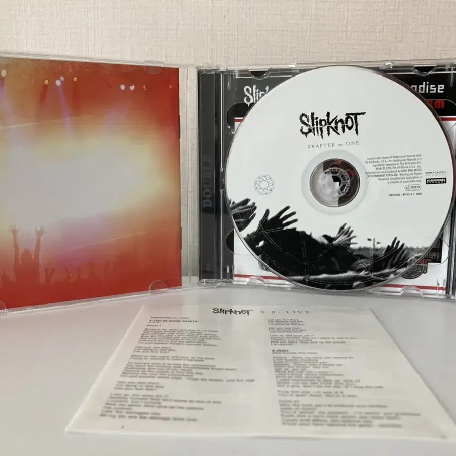 슬립낫 Slipknot-9.0:Live 2CD