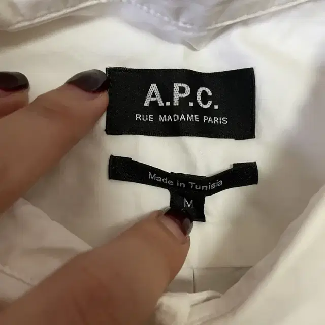 apc 아페쎄 셔츠