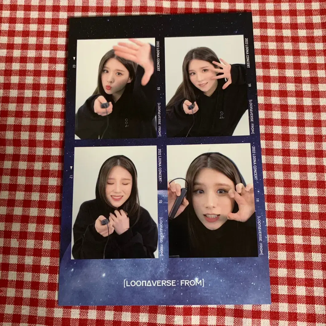 Girl of the Month Online Concert Goods Necut Photo Heejin