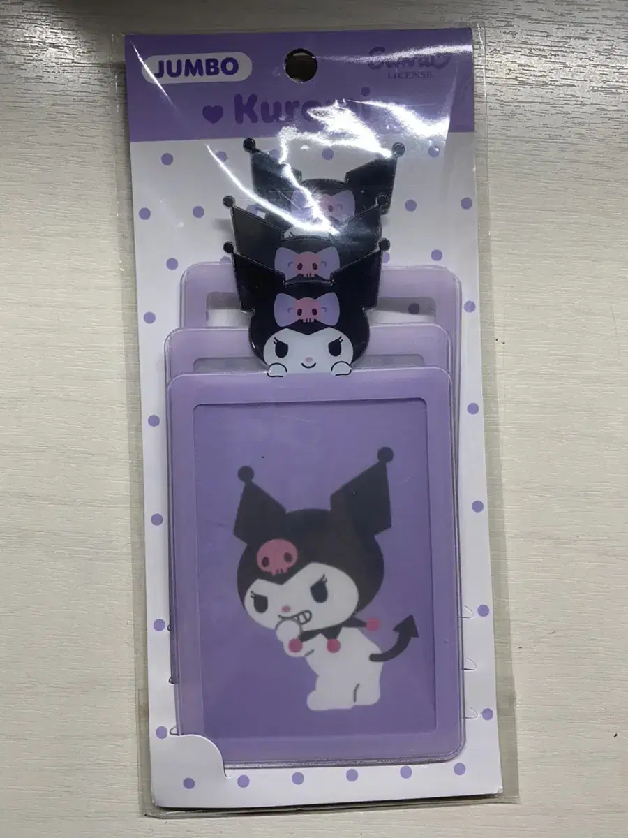 Kuromi Jumbo Photo Card Holder