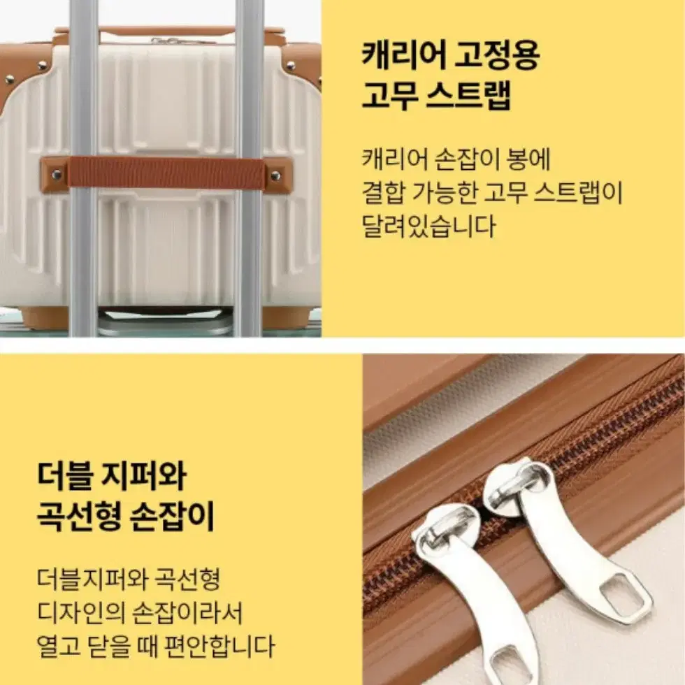 14인치 소형 미니 캐리어 여행 보조 가방 기내용  여행용 래디백