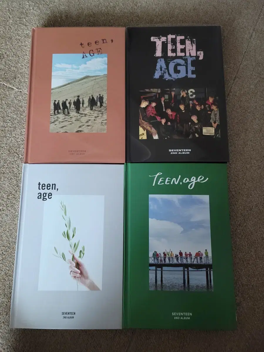 Seventeen Teenage Applause full set WTS