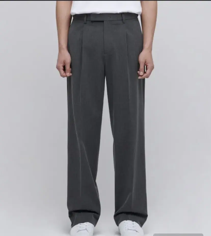 Plain Wide Slacks