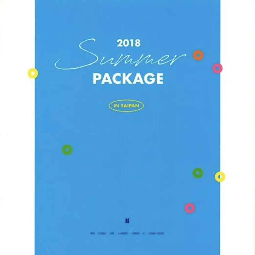 방탄소년단 2018 썸머 패키지 흰색 제이홉