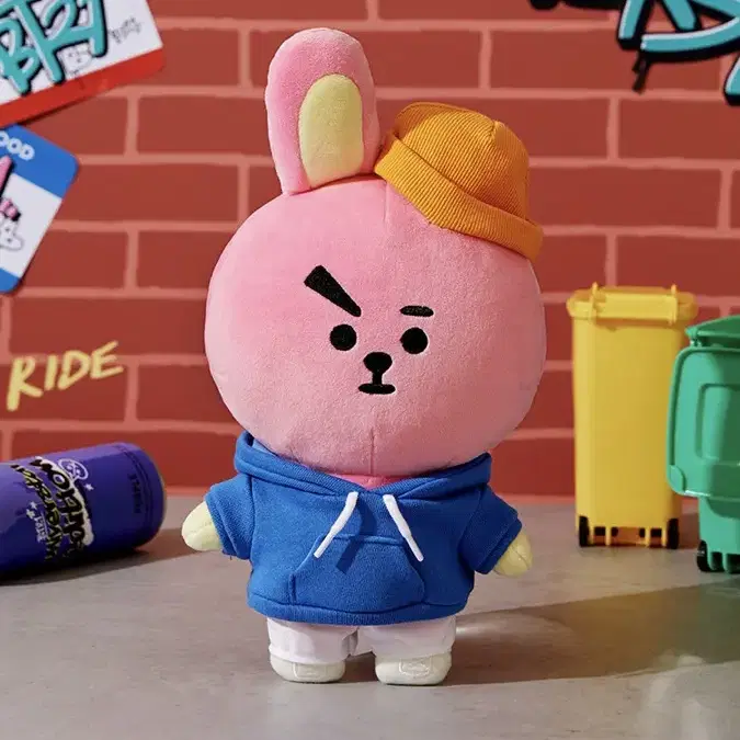 방탄소년단 BT21 미개봉 스트리트무드 스탠딩 인형 타타 쿠키 원가 양도