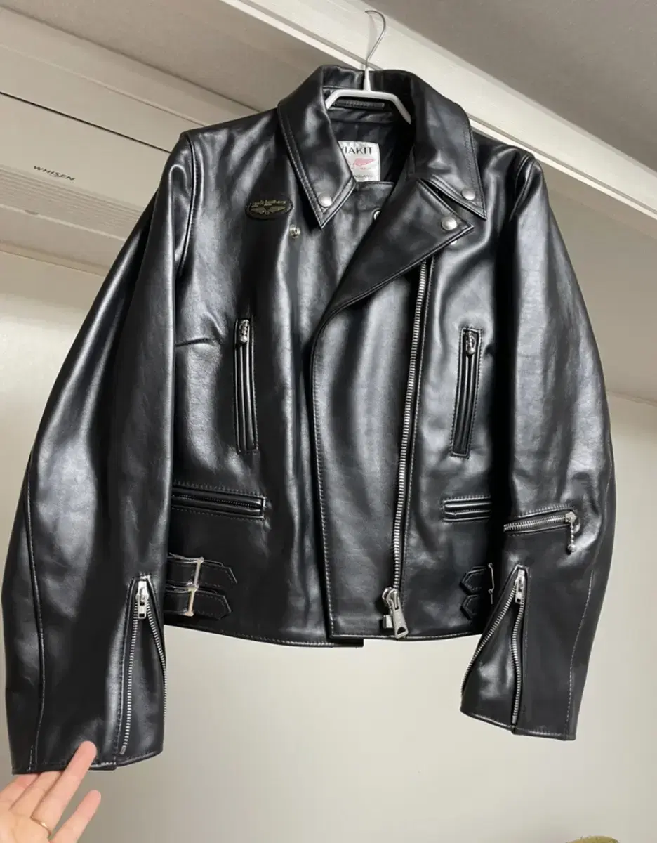 Leather jacket by Lewis Leather