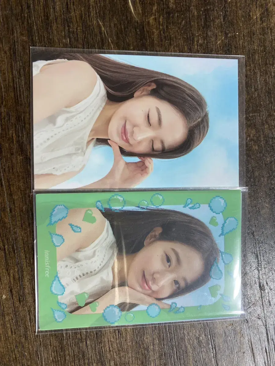 Jang Wonyoung Innisfree photocard unreleased photocard pre-order benefits iz*one