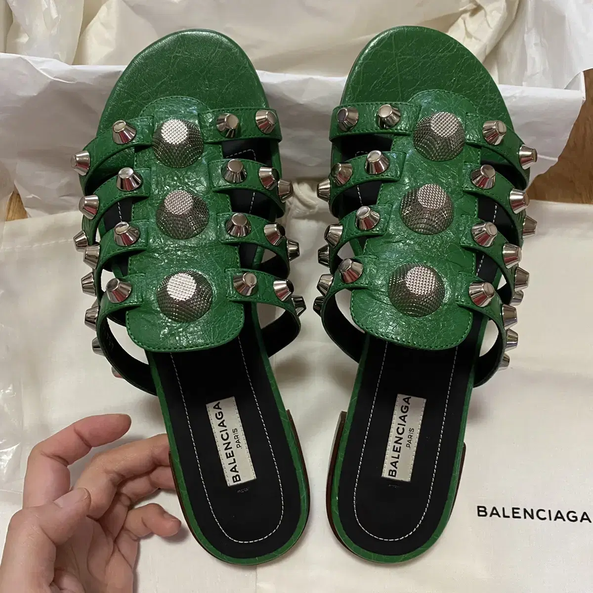 BALENCIAGA 발렌시아가 샌들 37.5사이즈 ( 국내 240 )