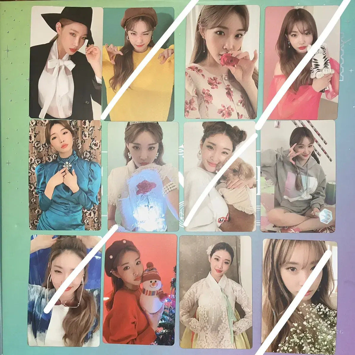 Chung Ha 2020 season's greetings seasons greetings photocard