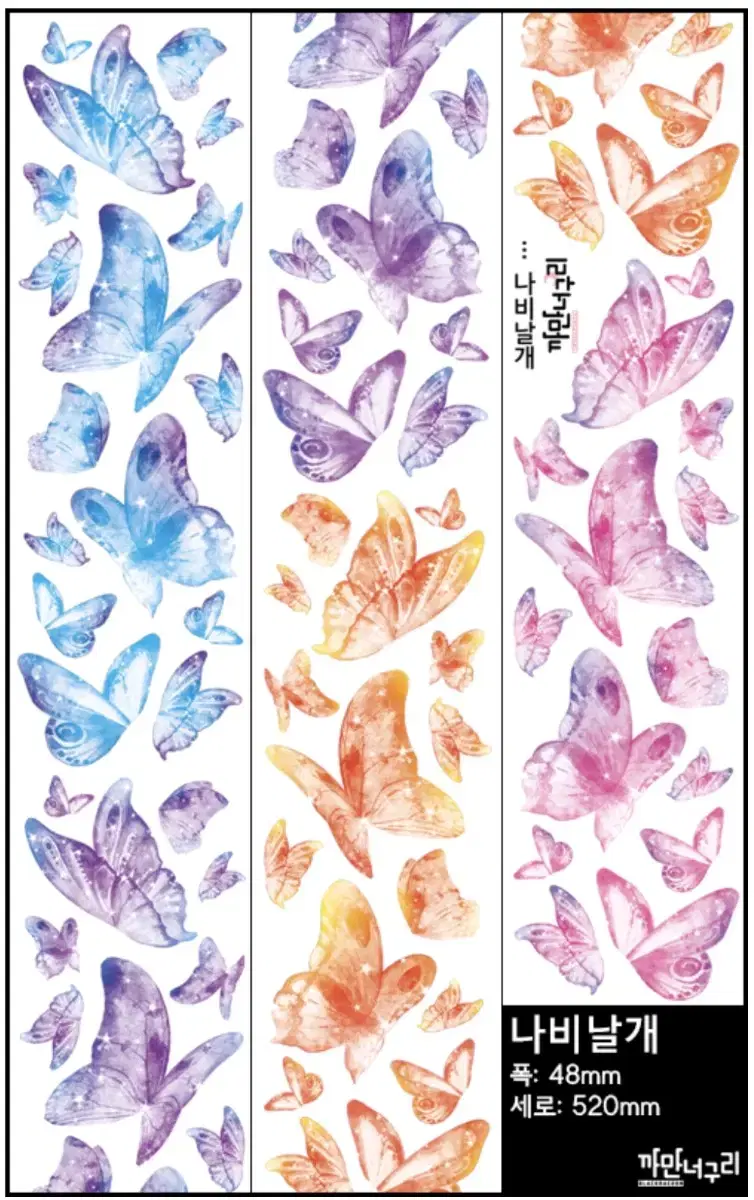 5 Patterns of Butterfly Wings (Dakku Glitter Butterfly Bacteria Perk)