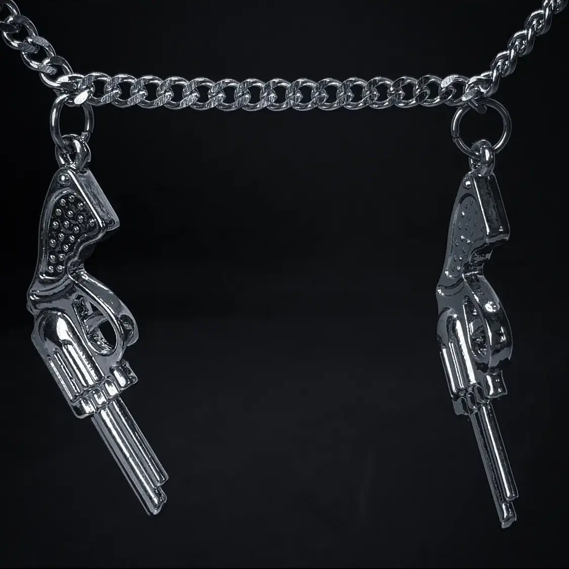 Anaconda 357 revolver necklace