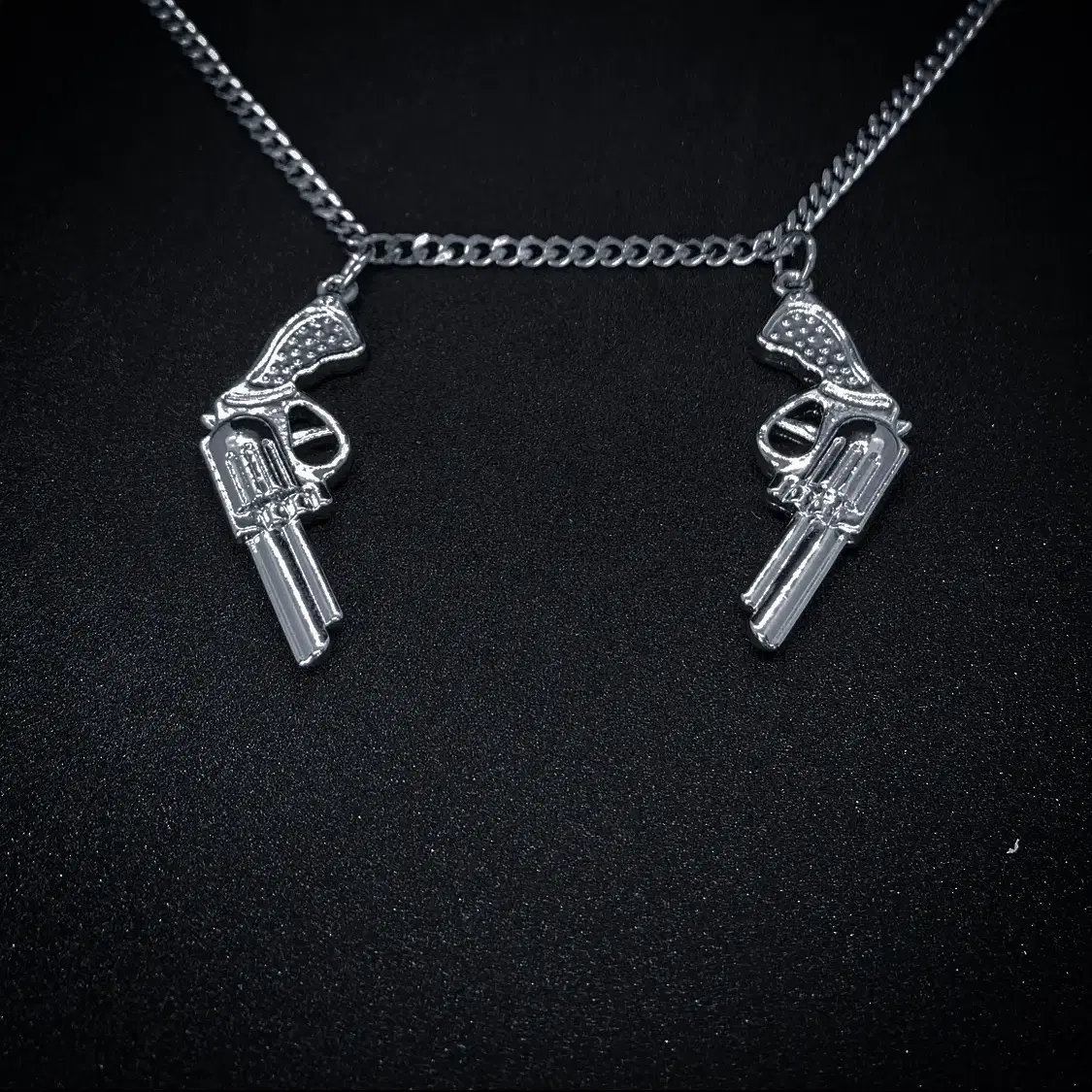 Anaconda 357 revolver necklace