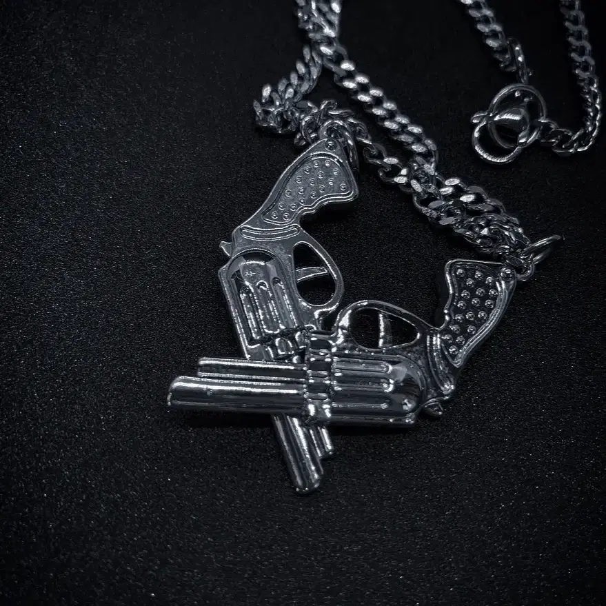 Anaconda 357 revolver necklace