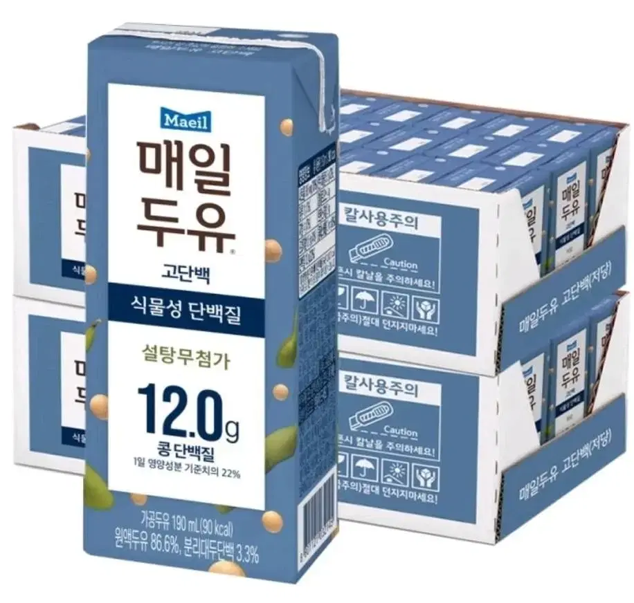 [무료배송] 매일두유 고단백 190ml 48팩