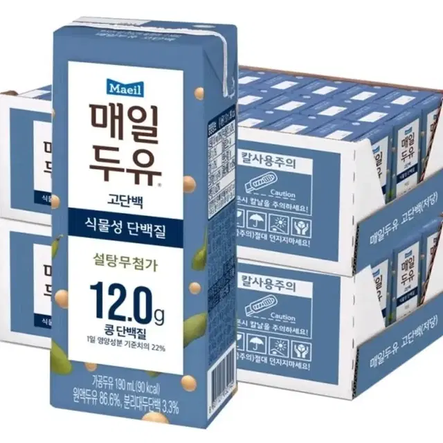 [무료배송] 매일두유 고단백 190ml 48팩