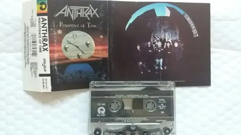 anthrax 수입 앤스랙스 카세트테이프