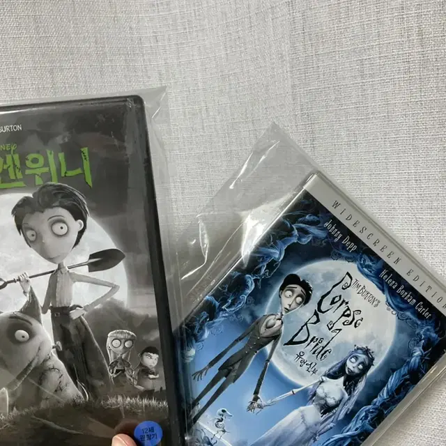 팀버튼 dvd 유령신부, 프랑켄위니dvd