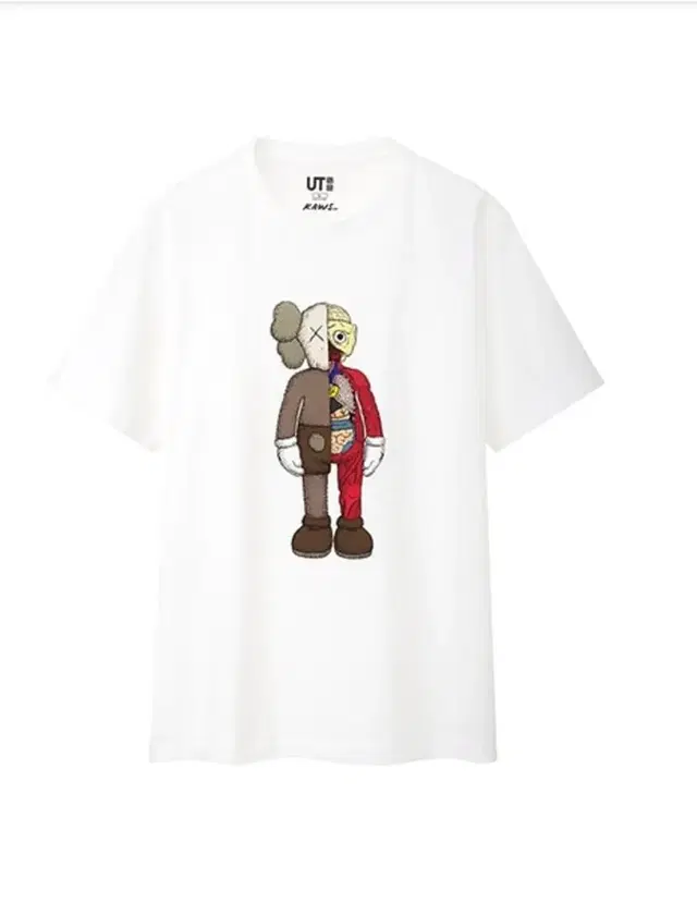 kaws 유니클로 카우스 티셔츠 새상품