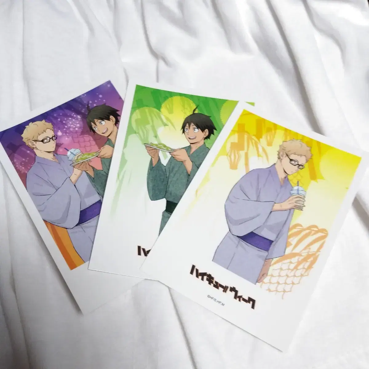 Haikyuu Week Acrylic polaroid Tsukishima Yamaguchi Sells