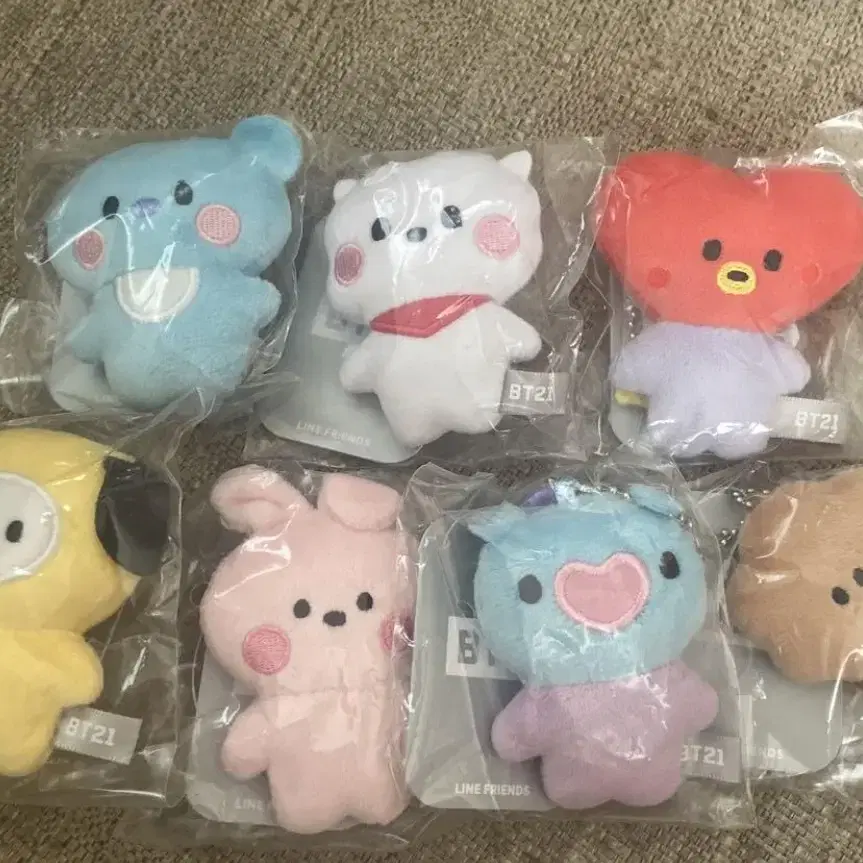 bt21 일본 마이리틀 버디 베이비 마스코트키체인바로배송