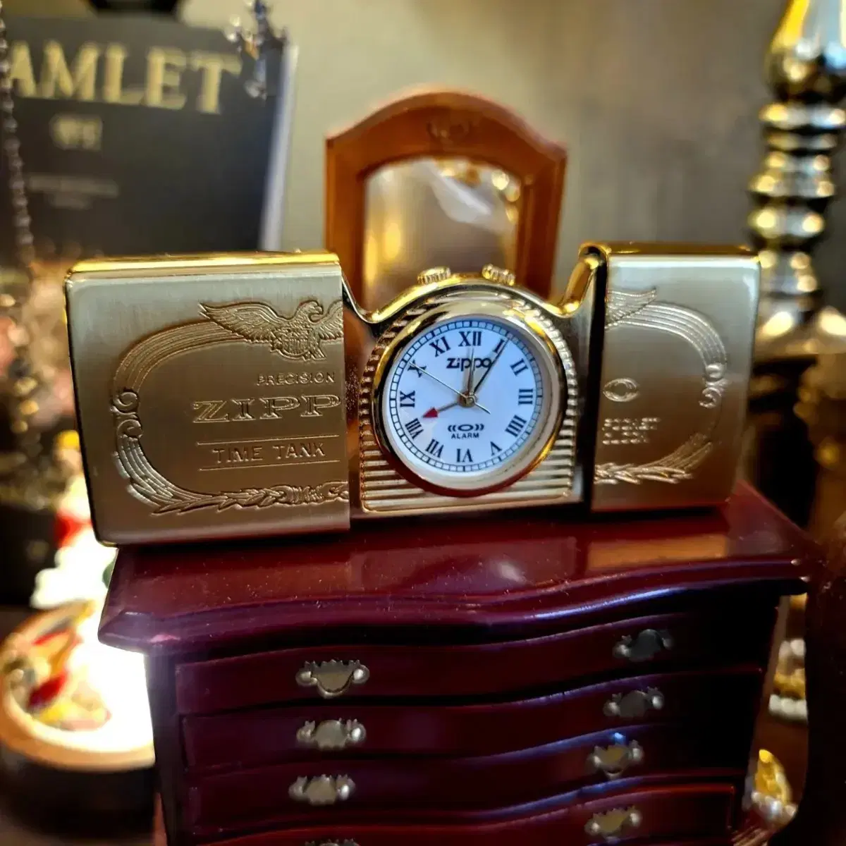 Zippo lighter table & pocketWatch지포