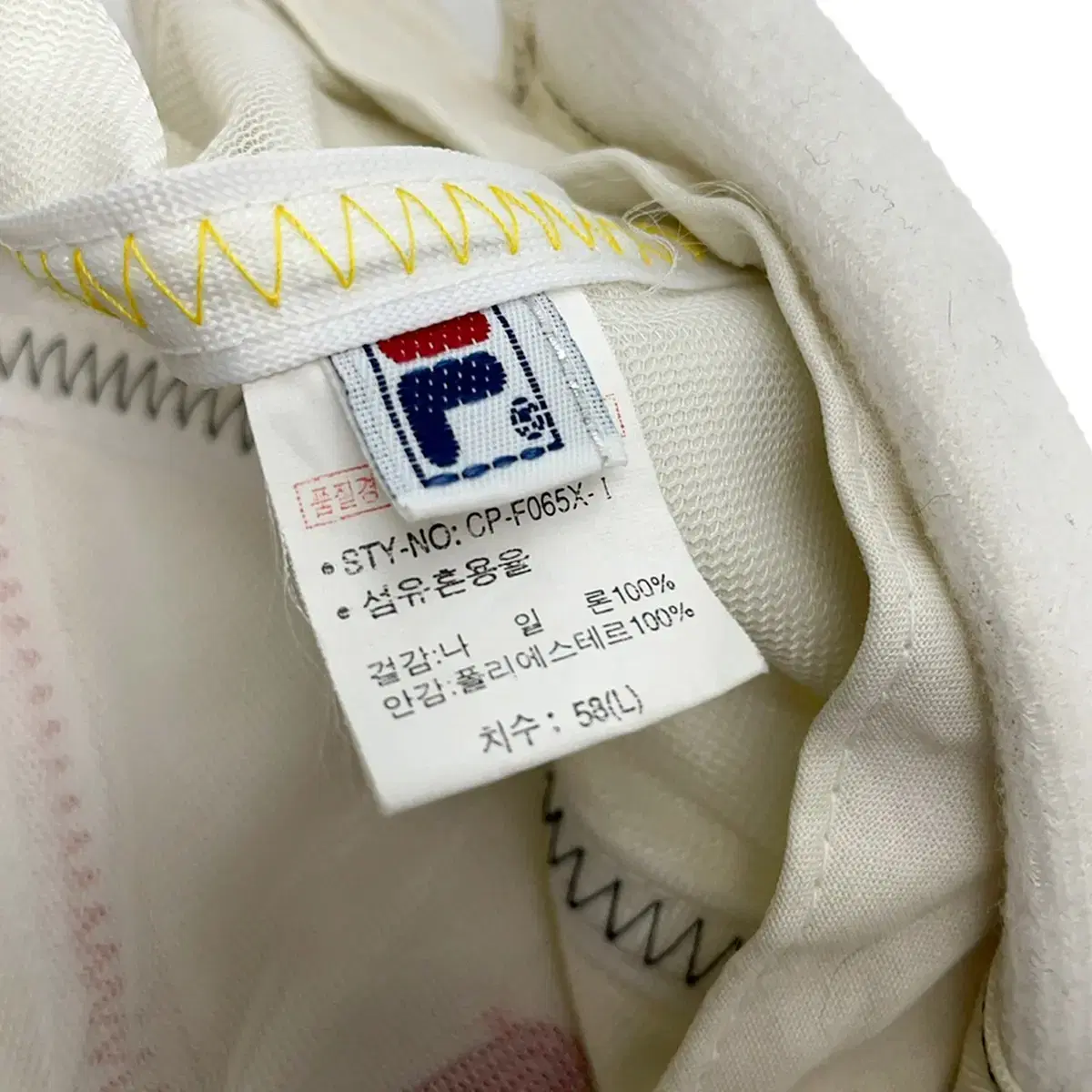 90s FILA 올드스쿨 볼캡