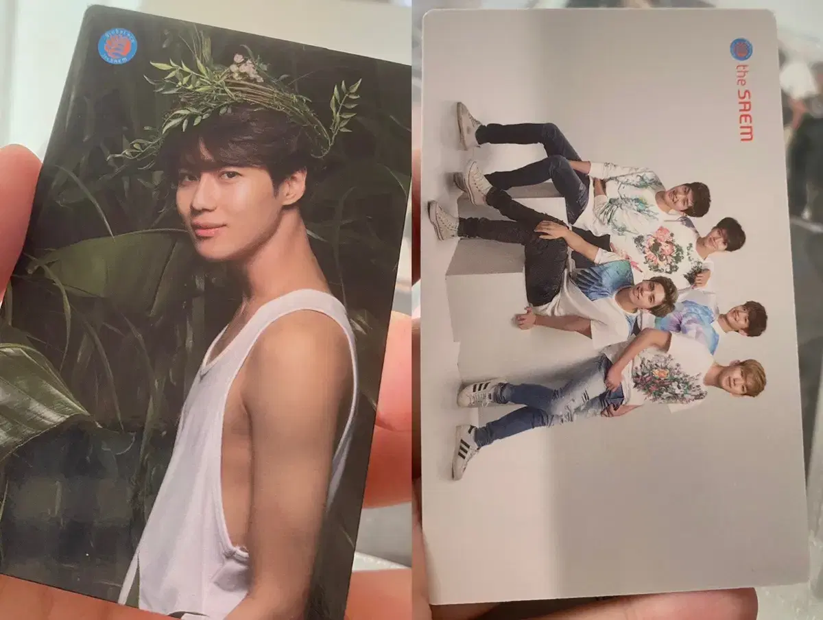 Shinee taemin The Sam photocard (double-sided)