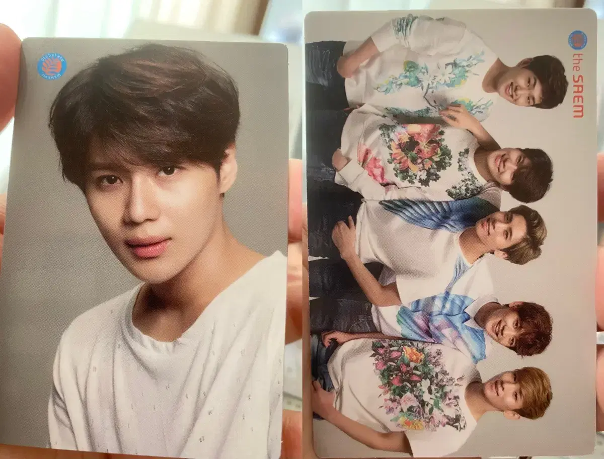 Shinee taemin The Sam photocard (double-sided)