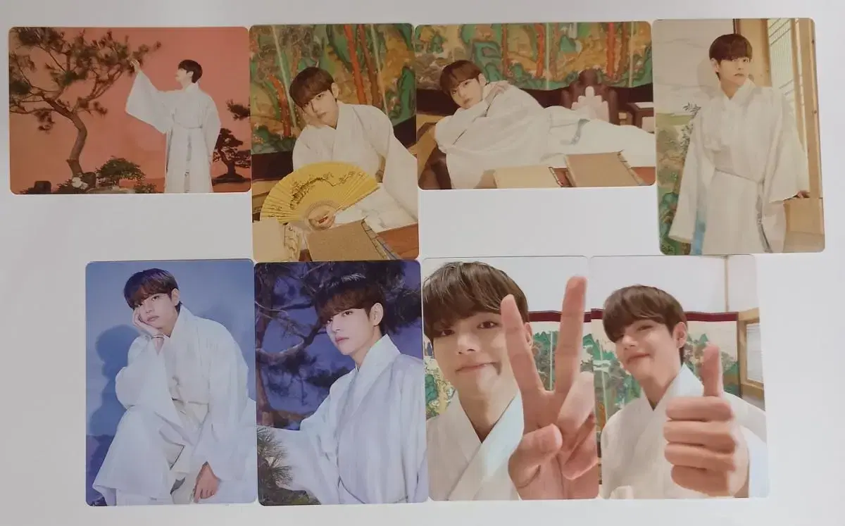 bangtan bts dalmajung mini photocard taehyung v deball set