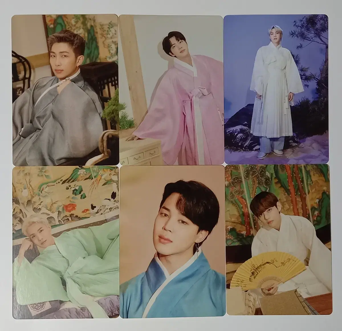 Bulk of 6 Bangtan BTS Dharmajung Mini Photocards