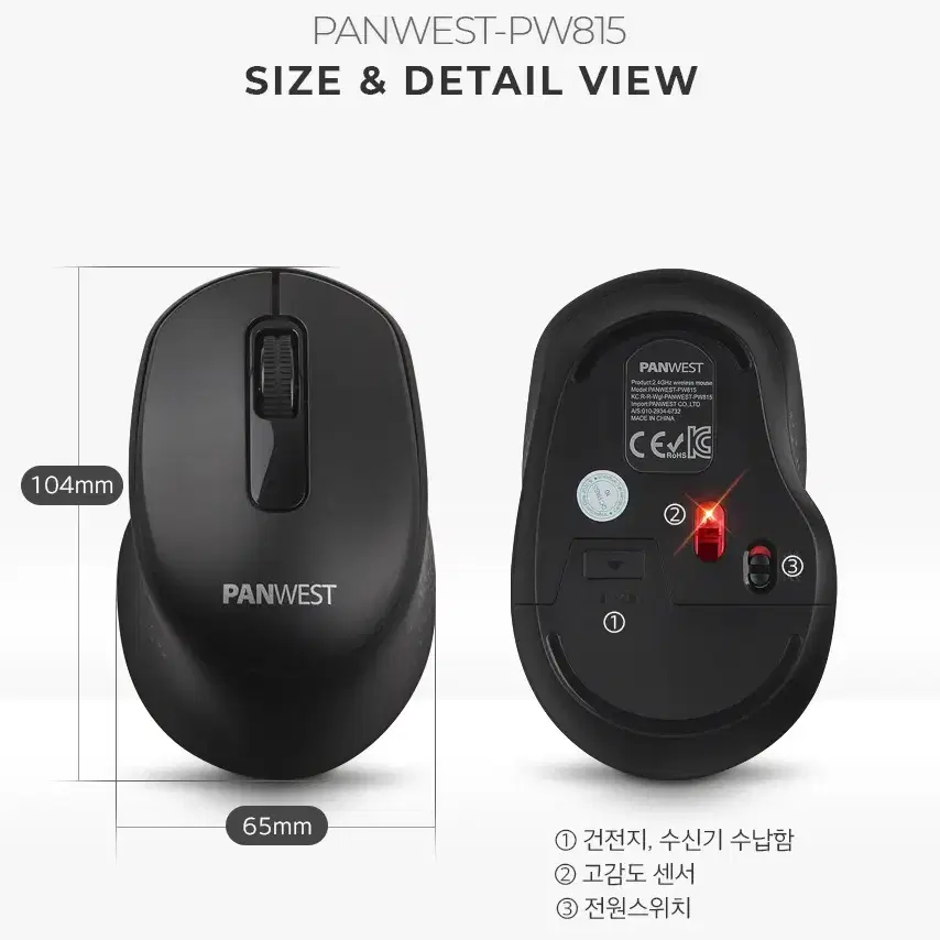 팬웨스트 PW815 핑크 새제품