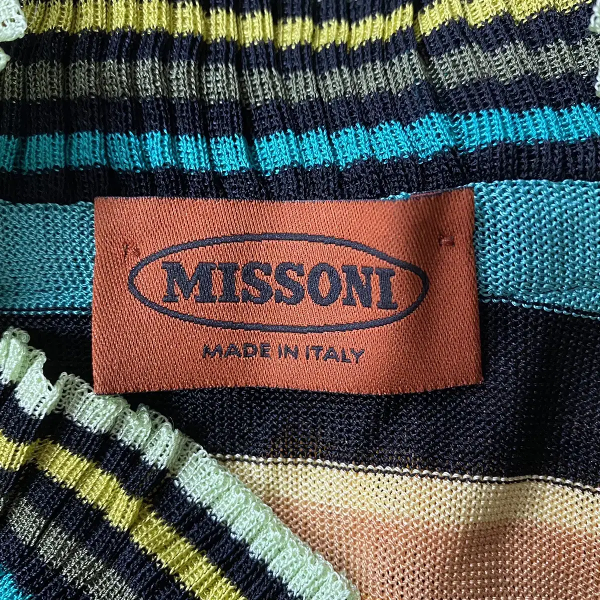 미쏘니 MISSONI 프릴 리본 니트