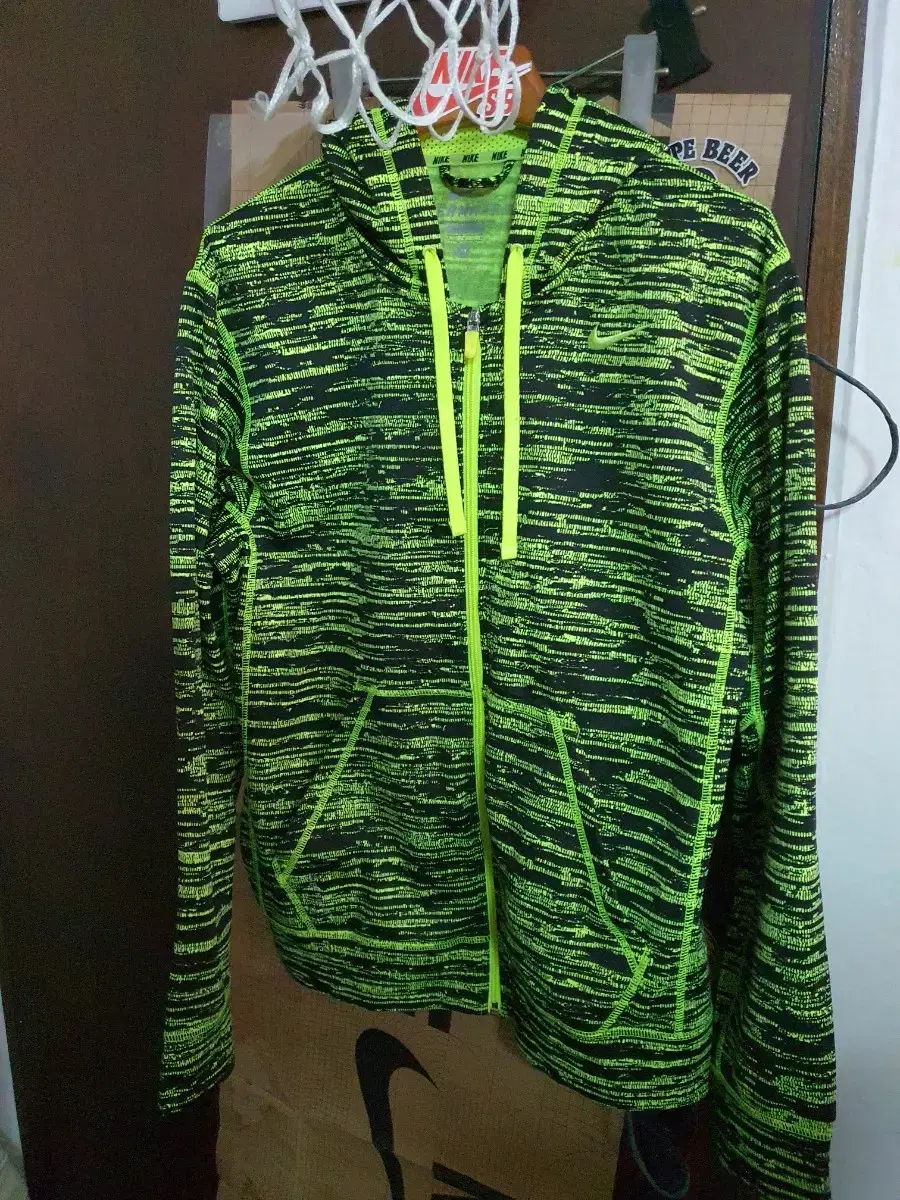 Nike Green Camo Brand New Unused 95 M Jersey Jacket Hooded