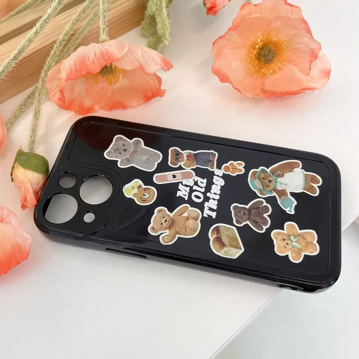 (New) Phone Case Teddy Bear iPhone Case iPhone 11 12 13 Mini Promax