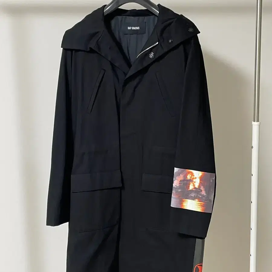 (46/S) 라프시몬스 15ss Back Print Parka