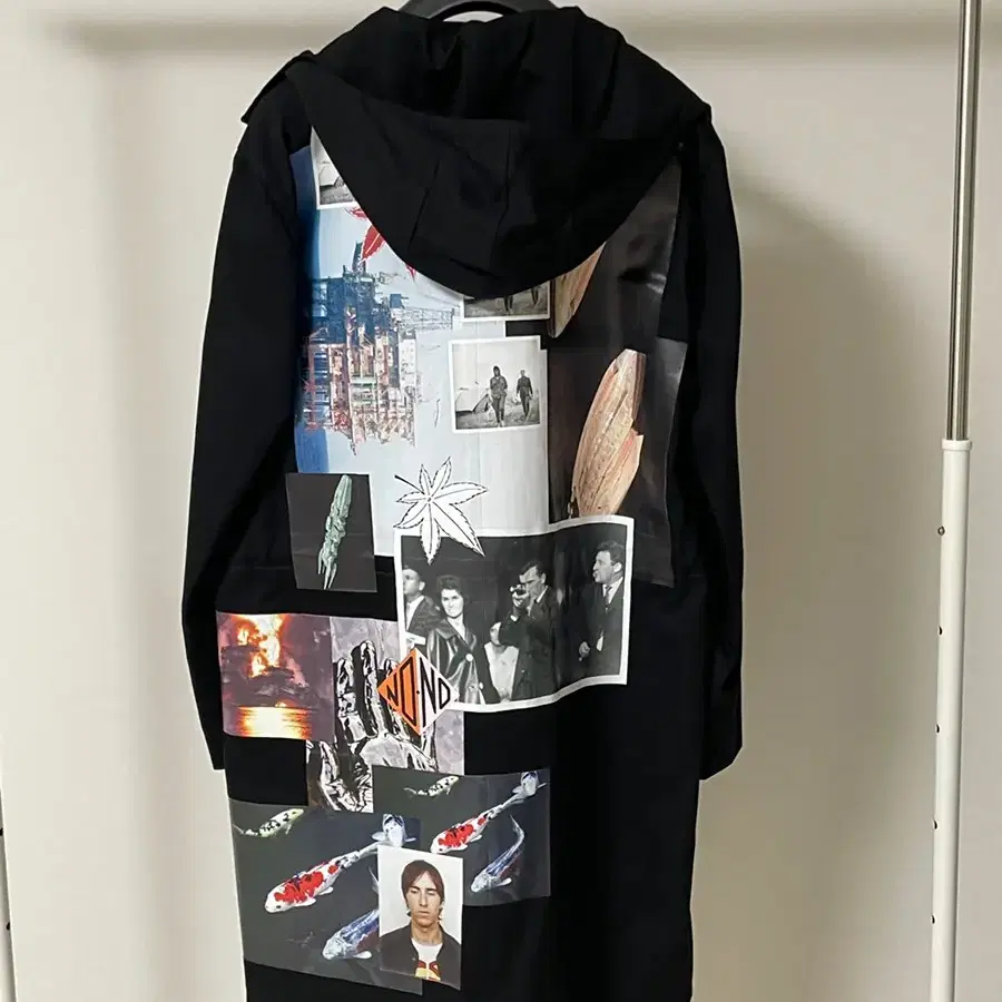 (46/S) 라프시몬스 15ss Back Print Parka