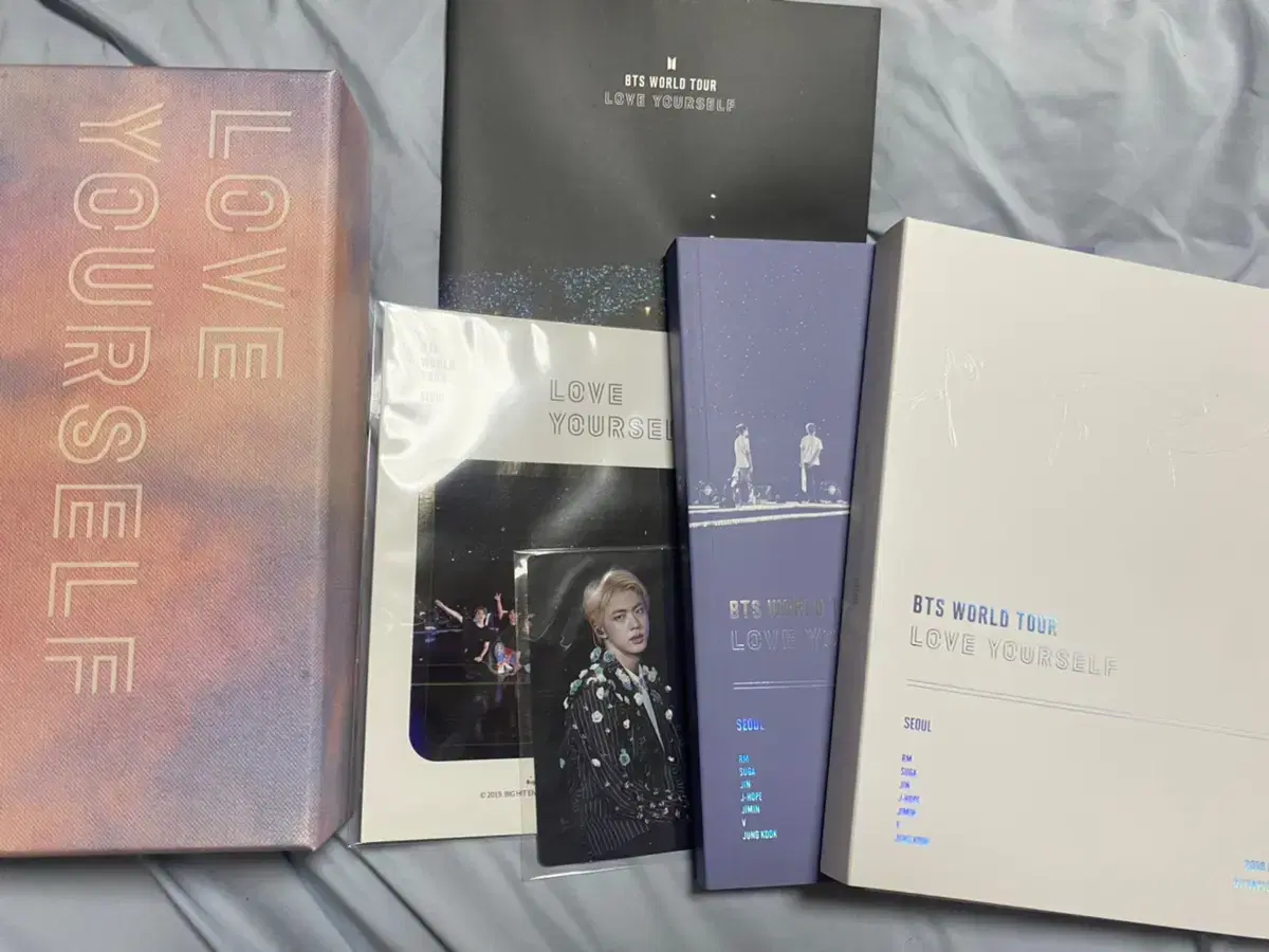 Rubelcon dvd DVD full set with photocard of Seok Jin