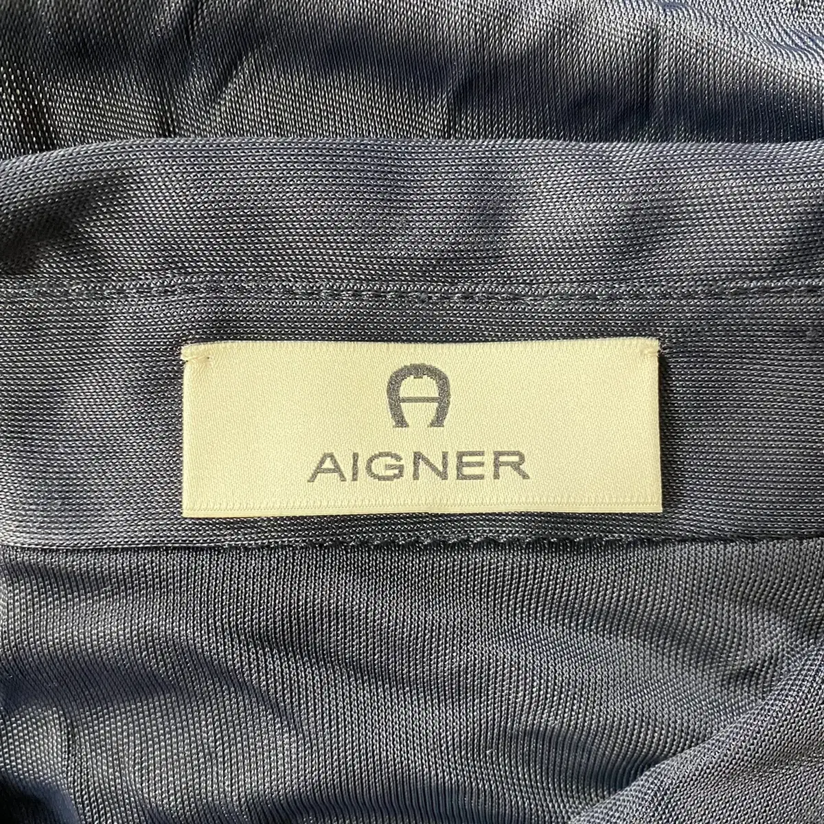 아이그너 AIGNER 네이비 스티치 블라우스 (ITALY)