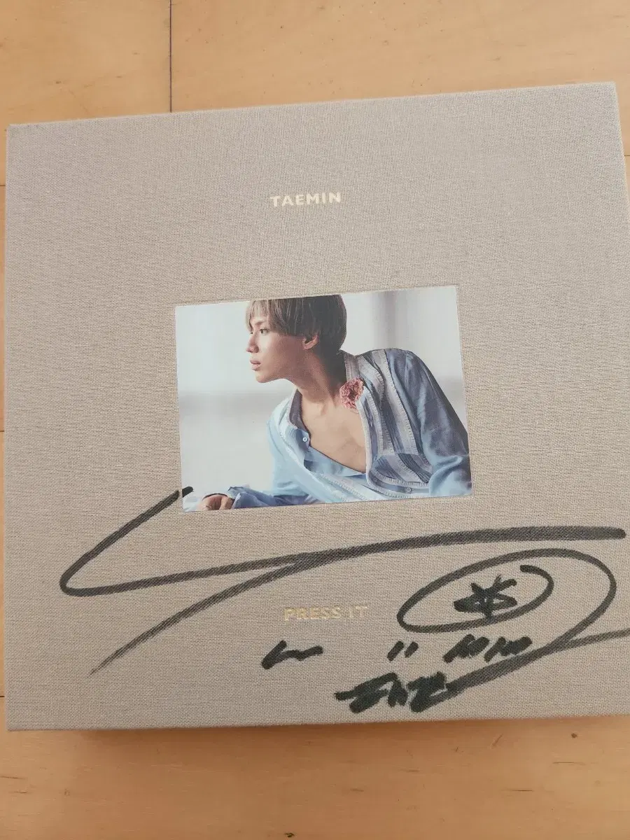 (price reduced) taemin SignCD