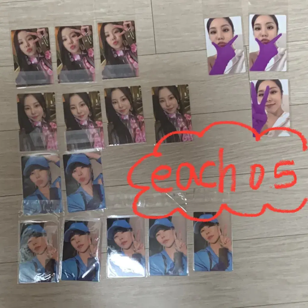 [wheein]Redd photocards/sealed,unsealed albums/pre-order benefits