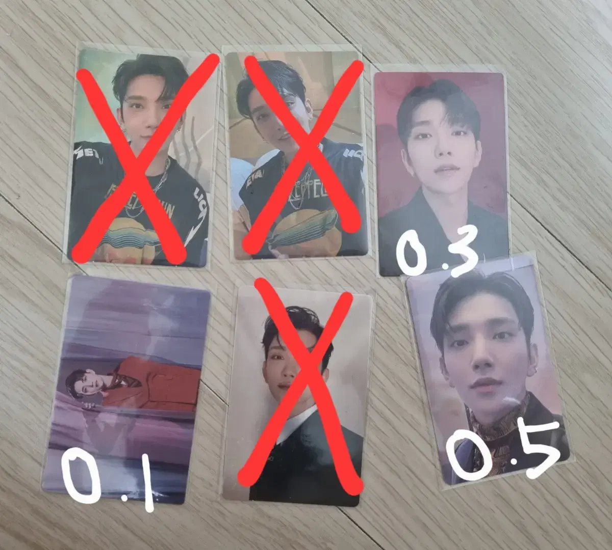 Seventeen joshua sells photo kards