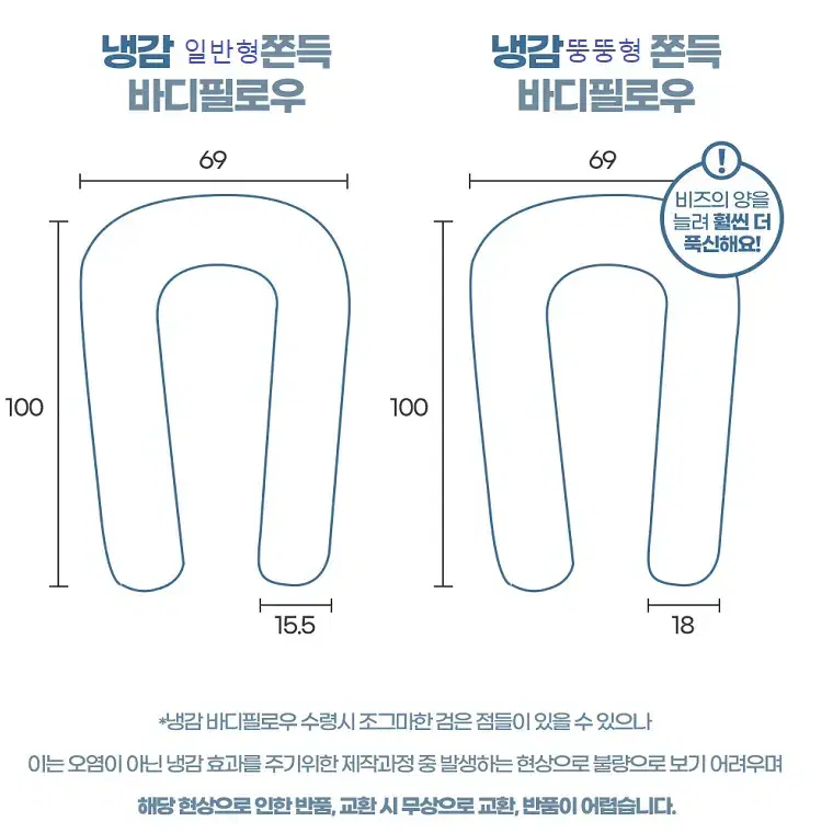 [무료배송] 국내제작 여름 냉감 쿨 바디필로우 커버포함 안고자는베개