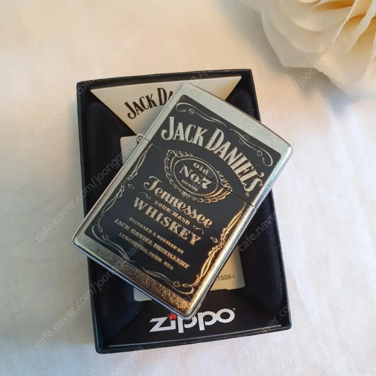 24779 JACK DANIEL'S LABEL 정품 미개봉 새 지포라이터